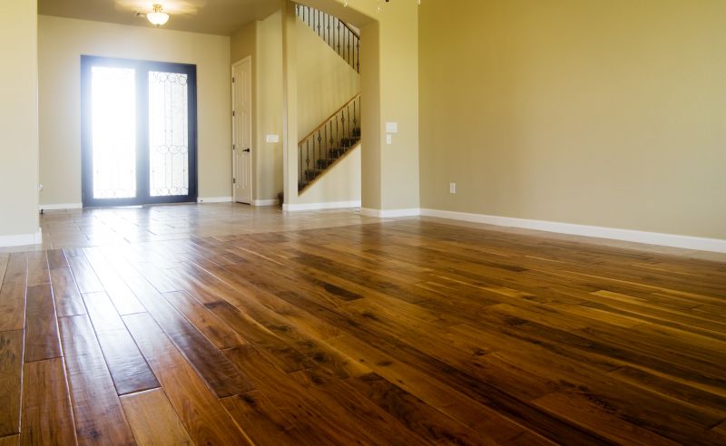 Living Room with New Hardwood Floors